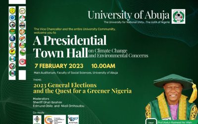 HOMEF and Partners Organise a Presidential Town Hall on Climate Change and Environmental Concerns
