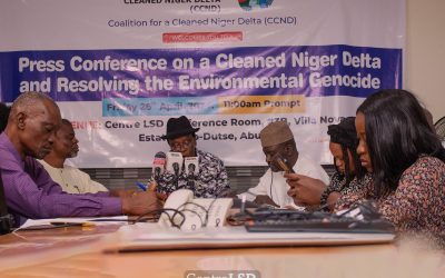 Clean up the Niger Delta and resolve the Environmental Genocide